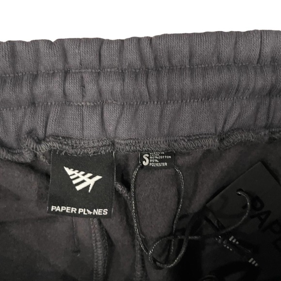 Paper Planes Men's Asphalt Straight Leg Fleece Dream Lab Sweatpants - Small - Picture 7 of 11